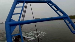 YSCSD450 18 inch solid capacity 700 cbm/h  cutter suction dredger testing in working site